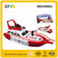 2.4G High-Speed Remote Control Boat - Large Scale PVC RC Ship Toy