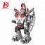 HUADA Design EN71 Remote Control Transformable RC Dinosaur Robot Toys with Sounds & Light