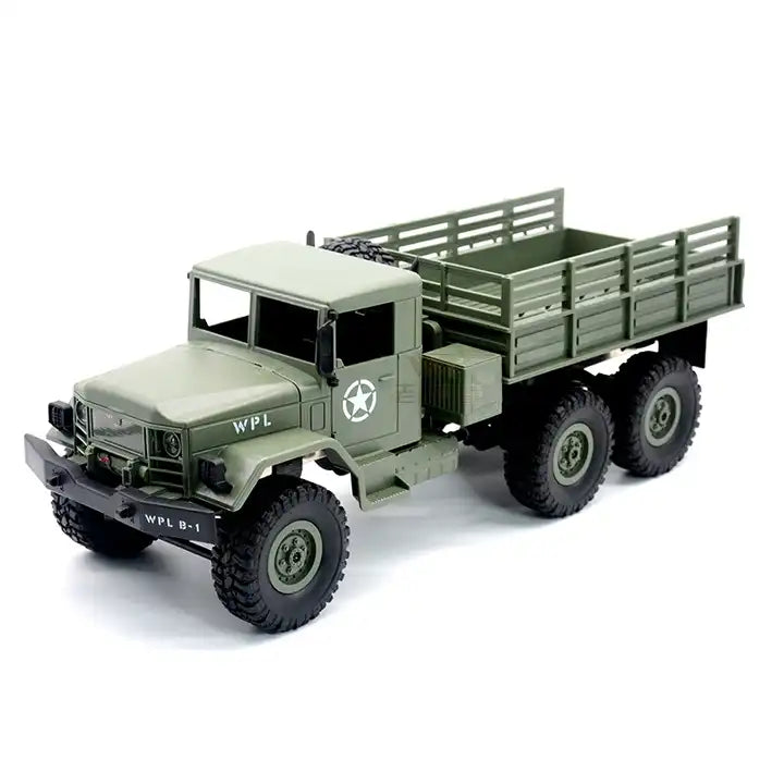 1:16 Scale U.S. M35 Off-Road RC Military Vehicle Kit - Unassembled Model Truck for Kids