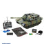 1:20 Scale Remote Control Army Tank Toy - Plastic RC Military Vehicle with Realistic Sound Effects