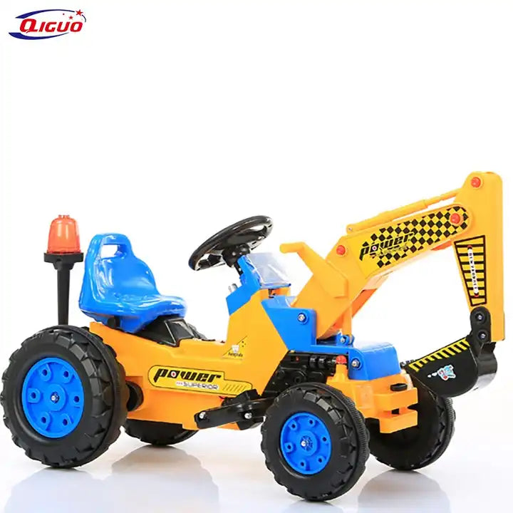 Price Electric Cars Toy Tractor - Battery-Powered Excavator for Kids Ages 1-8