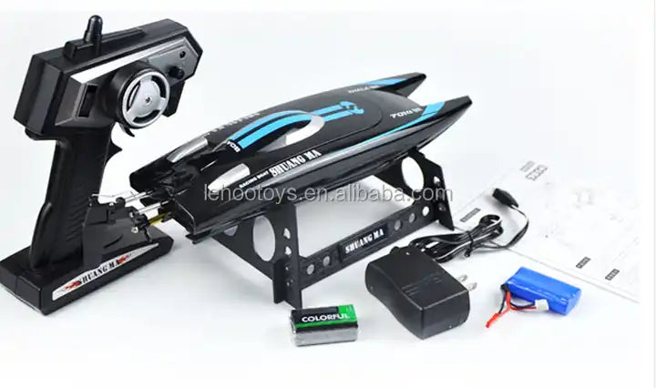 Racing Boat 2.4G 3CH RC High-Speed Boat 7014 – Waterproof and Fast for Kids