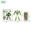 Intelligent Deformation Kid Robot Toy with Mobile Phone Lighting and Story Features