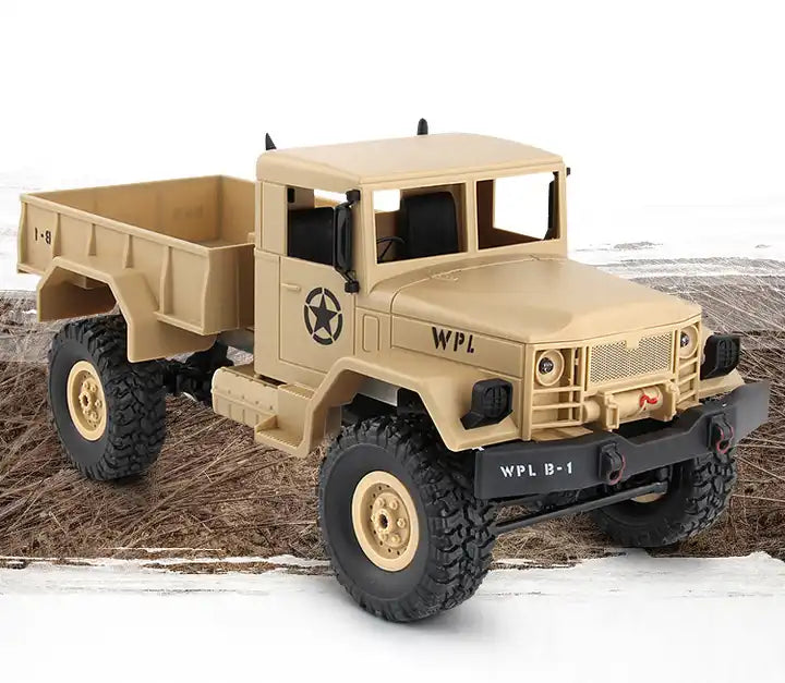 Remote Control Military Cargo Truck Kit - Perfect Christmas Gift for Kids