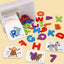 Flash Cards Early Education - Cognitive Card English Alphabet Flashcards for Kids