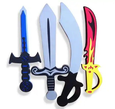 EVA Weapon Foam Shield and Sword Toy Set - Safe Play for Kids