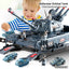 Toy Electric Plastic Tank Models with Light Up and Sound - Mini Military Tank