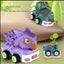 Remote Control Dinosaur Car - Realistic Stunt Vehicle for Kids