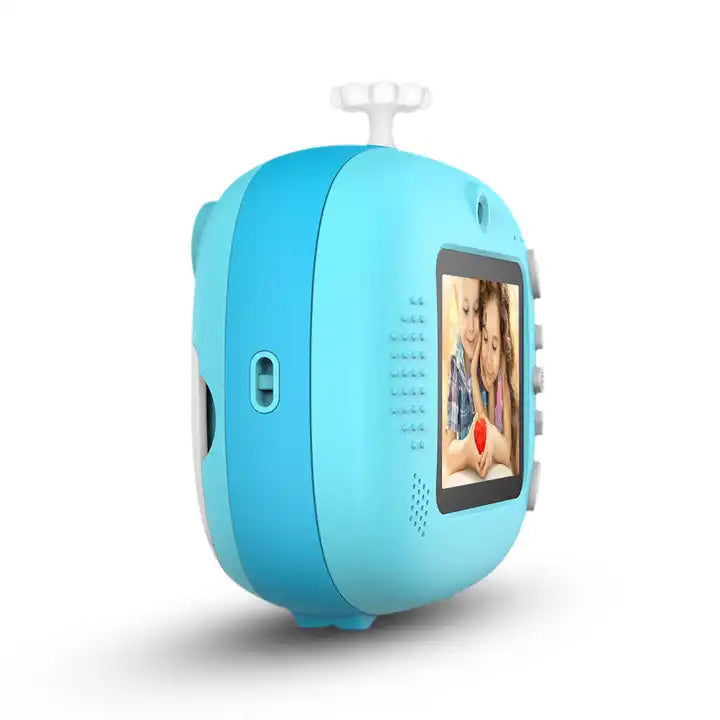 Factory Digital Print Camera for Kids - Dual Lens Video Camera with Instant Print