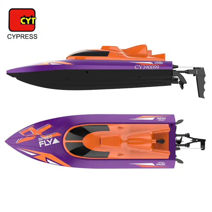 2.4GHz High-Speed Remote Control Boat - Electric RC Water Toys for Pools and Lakes