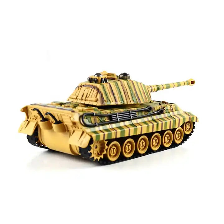 1/28 Scale 2.4GHz Full Function RC German Tiger Infrared Tank Model Toy