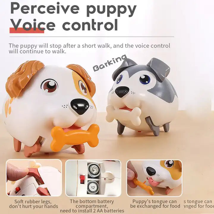 Custom Plastic Voice Remote Control Pet Cage | Role Play Game Doggy House with Sensing Food Toys & Accessories | Perfect Gift for Girls