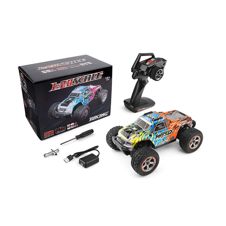 1/20 Scale 2.4G Electric 4WD High-Speed Off-Road RC Truck – Remote Control Car