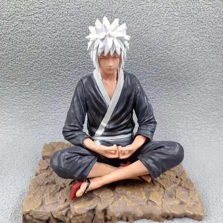 15CM Toys Manga Figurine - Hokage Jiraiya Sitting Posture Japanese Cartoon Model Statues PVC Anime Figure