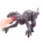 8CH 2.4GHz RC Dinosaur Toy - Remote Control Spray Dinosaur with LED Lights and Roaring Sound for Kids Ages 5-10 Years