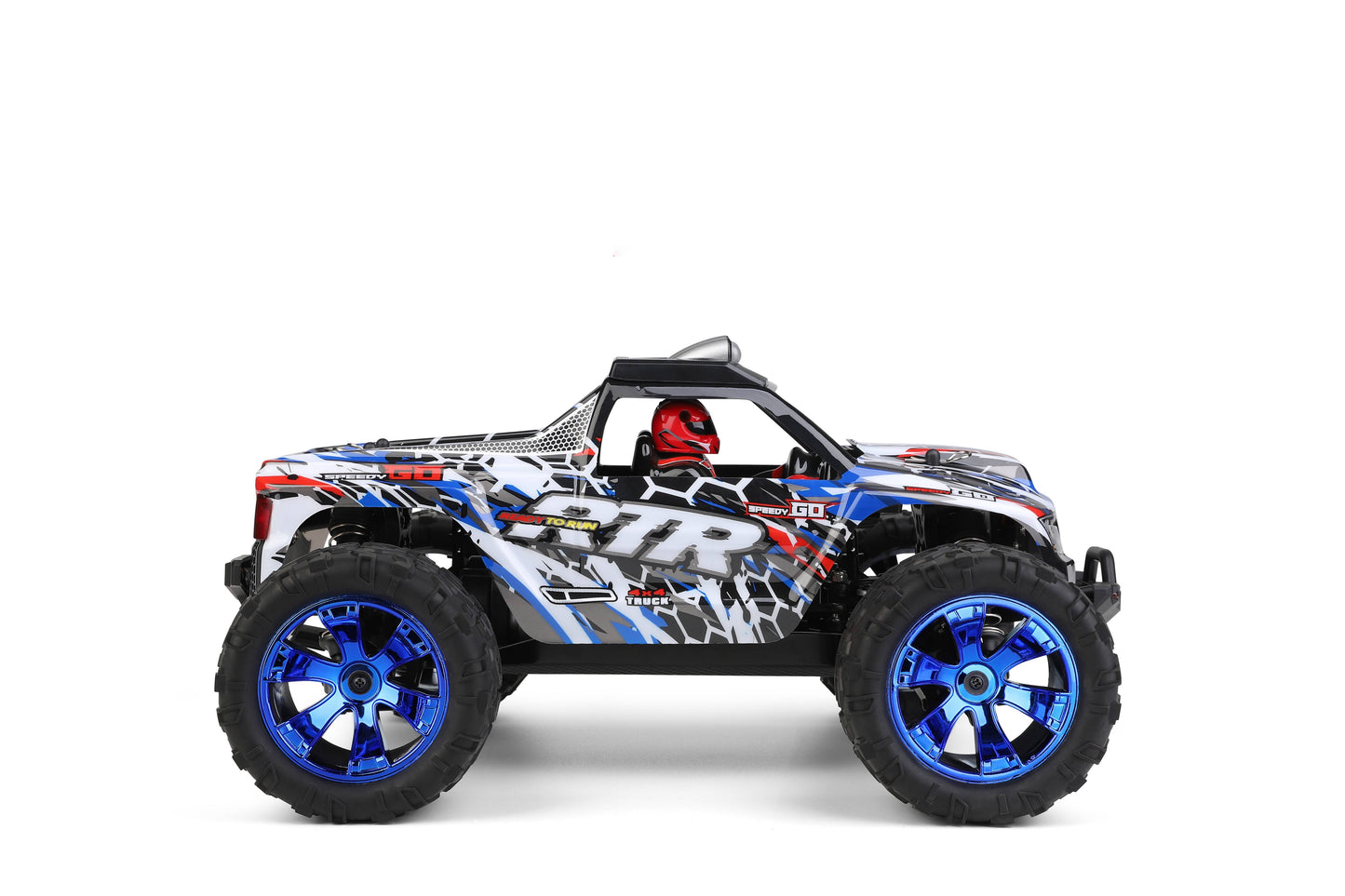 Wltoys 144018 1/14 4WD Electric RC Monster Truck – 2.4G Rock Crawler 4x4