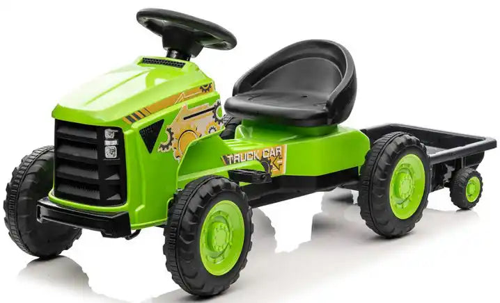 12V Electric Kids Ride-On Car - Plastic Tractor for Children