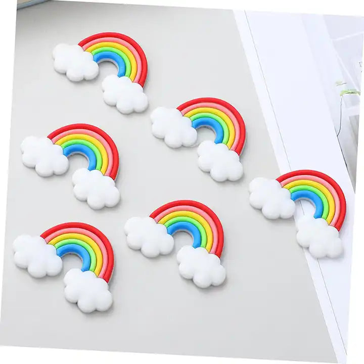 Decorative 3D PVC Fridge Magnet Refrigerator Magnets Set on Cute Fridge Magnet Set for Magnetic Whiteboards