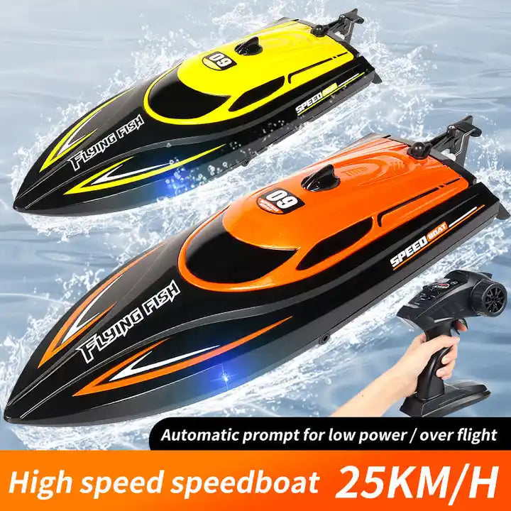 High-Quality Electric RC Racing Boat – 20KM/H Remote Control Speedboat with 2.4G Technology