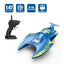 RC Boat Toy - 2.4GHz Remote Control Speed Boat with Dual Motors and Self-Righting Feature