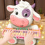 Cartoon Animal Cow Keyboard Piano Toy – Musical Instrument for Toddlers and Kids