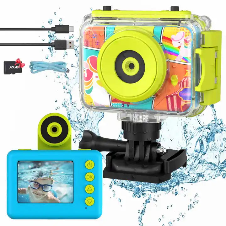 IPX67 Waterproof Toddler Child Camera - Kids Camera with Printer