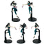 Hunter x Hunter Action Figures Set - 6 Models of Kurapika, Hisoka, Gon, Killua, Illumi, and Chrollo PVC Statues Toy Ornaments