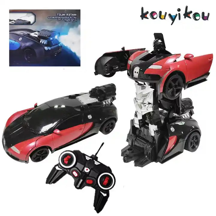 KYK Juguetes Para Los Niños – Hand Gesture Induction RC Car Deformation Transformation Robot Toy