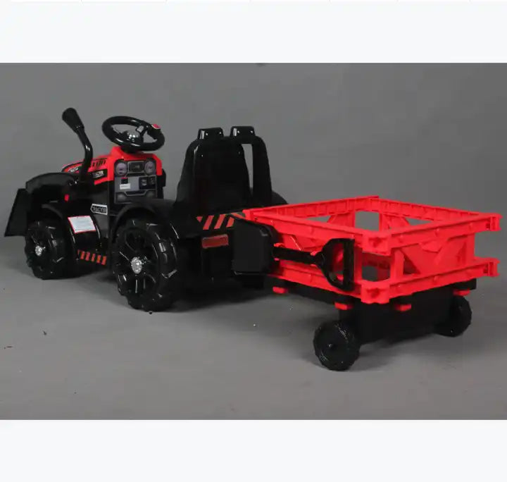 Classic Farm Ride-On Tractor - 2021 Plastic Pedal Tractor for Kids