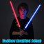 BB Light-Up Pixel Sword ? LED Flashing Lightsaber Toy for Kids with Mosaic Pixel Design