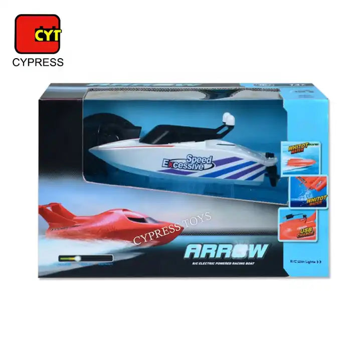 High-Speed RC Yacht Toy – Remote Control Water Boat for Fun Adventures