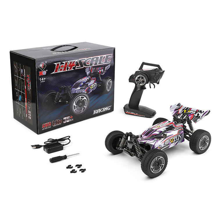 WLtoys 144016 1/14 4WD RC Racing Car – High-Speed 35KM/H Electric Crawler Buggy