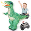 Walking RC Dinosaur - Remote Control Inflatable Dinosaur Toy for Kids - Rechargeable 90CM