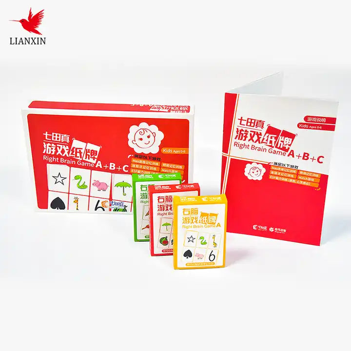 OEM Children’s Printing Paper Board Game: Educational Learning Game Cards & Flash Cards for Kids