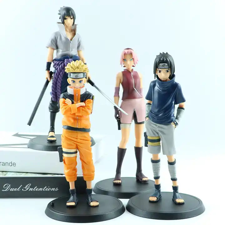 Collectible Japanese Anime Character Toys - 8 Styles Naruto Figures for Anime Fans