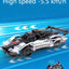 High-Tech Remote Control Sports Car STEM Building Set ?? 1:14 DIY Racing Car (457 pcs, C51054W)