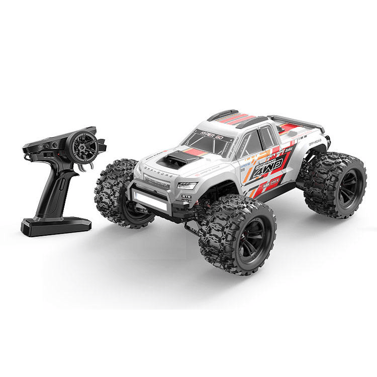 MJX 10208-2 1/10 Scale RC Off-Road Crawler Truck – Electric High-Speed 3CH 2.4G Remote Control, Metal Gear & Shock Absorbers, 5000mAh Battery Included