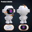 Planetarium Astronaut Projector Night Light for Kids' Bedroom | Starry Galaxy Projection