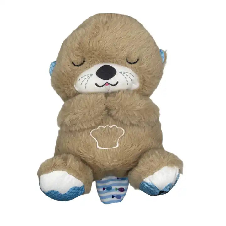 Breathing Bear Animal - Baby Sea Otter Sleep Doll & Comfort Plush Toy (1 Pcs)