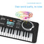 37-Key Dual Mode Multi-Function Keyboard – Electronic Organ Musical Instrument for Kids Ages 3-8 Years