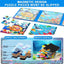 Magnetic Jigsaw Puzzle Book - Travel Puzzles for Kids | Educational Preschool Learning Toy