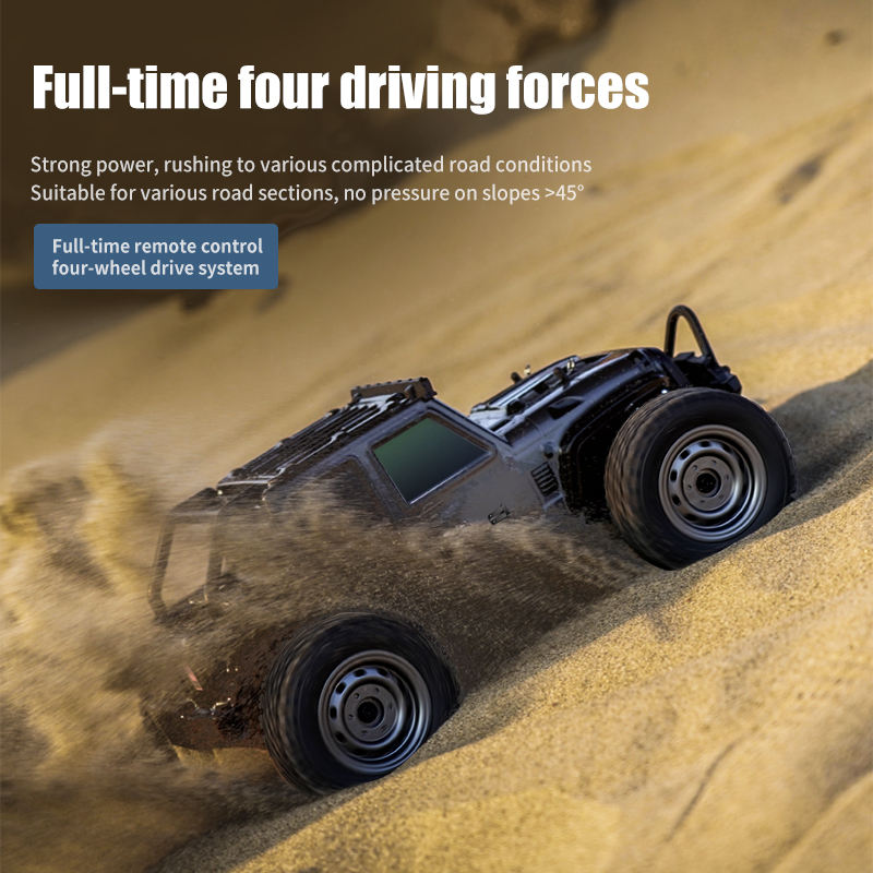 SCY 16103 1/16 Scale 4WD RC Truck - Army Green Off-Road Electric Brushed Remote Control Car (2.4G)