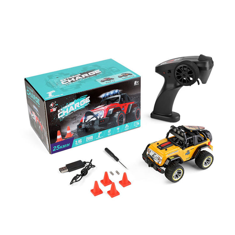 1/32 Scale 2.4G Mini RC Truck – High Speed Remote Control Car Toy for Kids