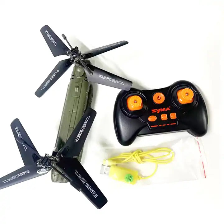 High-performance RC helicopter in flight; keywords: RC helicopters for beginners, best RC helicopters 2024, remote control helicopters with camera, electric RC helicopters, nitro RC helicopters