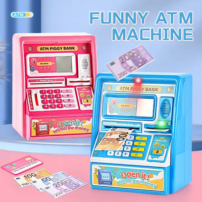 Children?s Electric ATM Machine Piggy Bank | Money Saving Box & Deposit Box for Kids