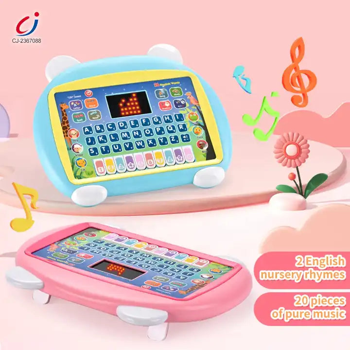 Kids Early Learning Machine | Multifunctional Educational Laptop with LED Display