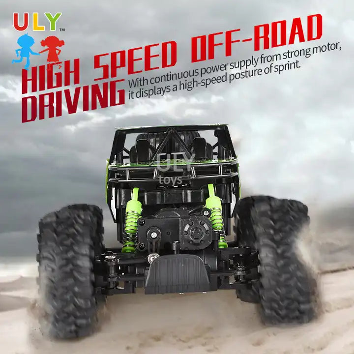 RC Remote Control Truck Off-Road Vehicle - 4WD Powerful 1:14 Racing Climbing Car