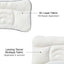 Antibacterial Soft Cotton Baby Head Protection Pillow – TPE Hose Neck Support for Safe Sleep