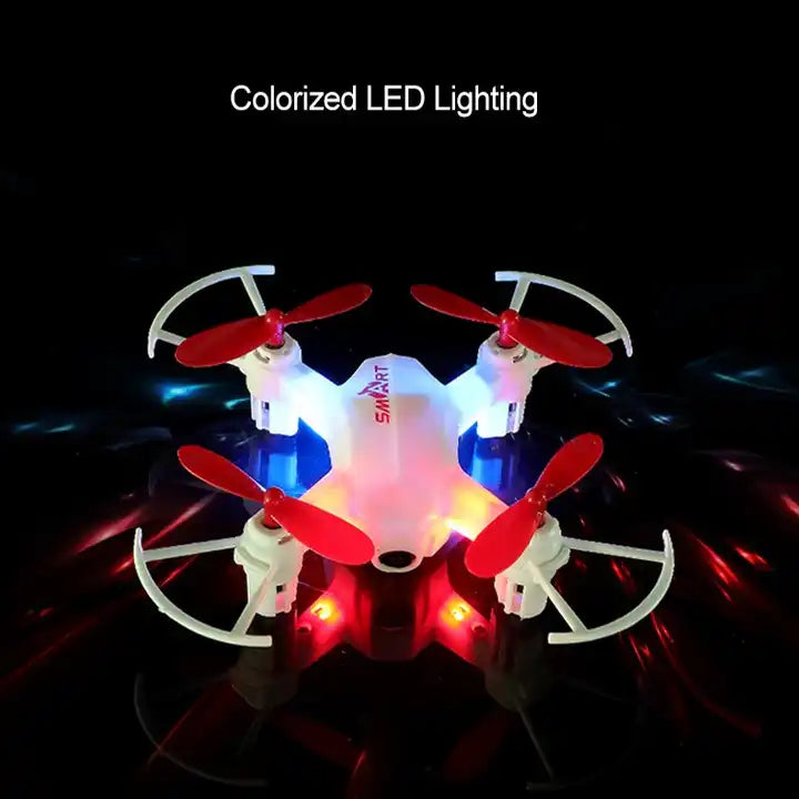 2.4G Small Quad Copter Helicopter Plastic Flying Drone Aircraft Remote Control RC Mini Drone Quadcopter Toys for Boys Gifts OEM