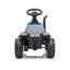 12V Kids Electric Ride-On Tractor - Blue Battery-Powered Toy Car